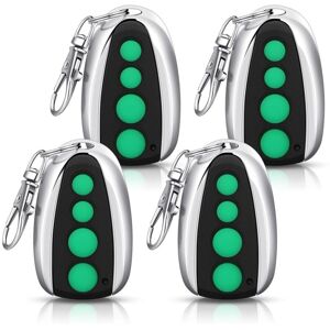 Tlily - 4 Pcs Garage Door Remote Control for M12 Transmitter Automatic Swing Sliding Opener