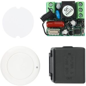 TLILY 433MHz Wireless RF Remote Control Fan Lamp Light Switch 10A Relay Output Radio AC 220V 1CH Receiver Module Transmitter