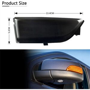 Tlily - 6x Car Dynamic led Turn Signal Light Rearview Mirror Indicator Lamp For Everest 2015-2019 Ranger T6 Smoke