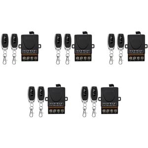 TLILY Ac 220V 30A 1CH 433MHz Wireless Remote Control Switch rf Relay Receiver + On/Off Transmitter For Electric Appliance Lamp
