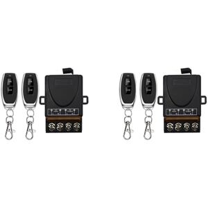 Tlily - ac 220V 30A 1CH 433MHz Wireless Remote Control Switch rf Relay Receiver + On/Off Transmitter For Electric Appliance Lamp