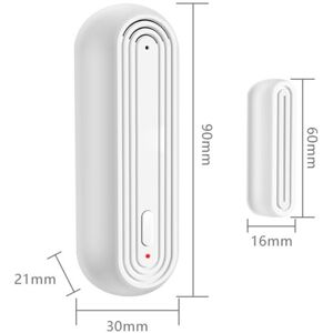 TLILY Smart WiFi Door and Window Alarm Sensor with Open/Close Detection Function, Remote Anti-Theft