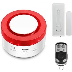 TLILY Tuya Smart Home Security Alarm System Set WiFi Wireless Burglar Motion Door Window Sensor