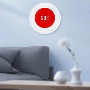 TLILY Tuya Smart ZigBee SOS Button Sensor Alarm Elderly Children Emergency Help Switch Life Remote Control
