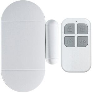 TLILY Tuya Wireless Smart Door Window Sensor System Remote Control Operation 130Db Safe Burglar Alarm for Home