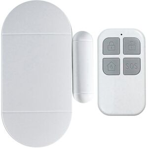 TLILY Tuya Wireless Smart Door Window Sensor System Remote Control Operation 130Db Safe Burglar Alarm for Home