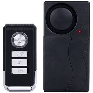 IKODM 105dB Anti-Theft Bike Motorcycle Alarm, Wireless Security Vibration Motion Sensor Alarm with Remote Control for Bike Car Vehicles Door Window IKODM 105dB Anti-Theft Bike Motorcycle Alarm, Wireless Security Vibration Motion Sensor Alarm with Remote Control for Bike Car Vehicles Door Window