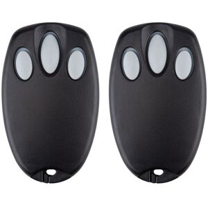 SJQKA Pack of 2 garage door remote controls as replacement for Chamberlain Liftmaster Motorlift 94335E 84335E ML700 ML500 ML850 Merlin+ C945 C840 Security+ SJQKA Pack of 2 garage door remote controls as replacement for Chamberlain Liftmaster Motorlift 94335E 84335E ML700 ML500 ML850 Merlin+ C945 C840 Security+