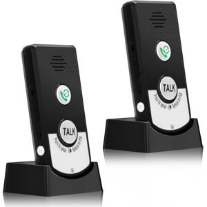 YS-YALOTRS 2-Way Wireless Intercom System for Portable Home Voice Intercom Ringer with 2000mAh Rechargeable Battery, 1000M Long Range Intercom System for Home, YS-YALOTRS 2-Way Wireless Intercom System for Portable Home Voice Intercom Ringer with 2000mAh Rechargeable Battery, 1000M Long Range Intercom System for Home,