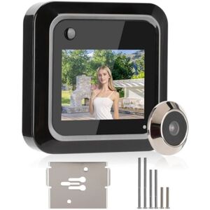 TEHTUY 2.4-inch smart doorbell, TFT LCD screen, 0.3MP 95° wide-angle camera, photo recording TEHTUY 2.4-inch smart doorbell, TFT LCD screen, 0.3MP 95° wide-angle camera, photo recording