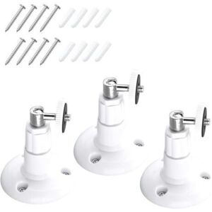 MCBOSON 3-Pack 360° Adjustable Wall Mount - Compatible with Ring Stick Up Cam Pro - 360 Degree Adjustable - For 1st Gen Indoor Cam MCBOSON 3-Pack 360° Adjustable Wall Mount - Compatible with Ring Stick Up Cam Pro - 360 Degree Adjustable - For 1st Gen Indoor Cam