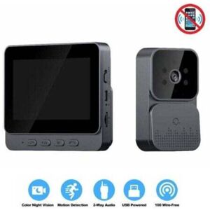 ODIPIE 4.3-inch video doorbell – IPS screen – Video intercom without WiFi – Infrared night vision – Battery life up to 3 months ODIPIE 4.3-inch video doorbell – IPS screen – Video intercom without WiFi – Infrared night vision – Battery life up to 3 months