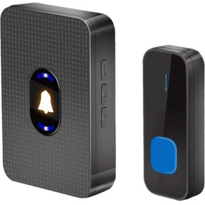 ALWAYSH Wireless Doorbell Outdoor Waterproof, 300M Door Bell IP55 Waterproof Electronic Chime, Chime Kit with Plug-in Receivers for Home, 55 Melodies, 5 ALWAYSH Wireless Doorbell Outdoor Waterproof, 300M Door Bell IP55 Waterproof Electronic Chime, Chime Kit with Plug-in Receivers for Home, 55 Melodies, 5