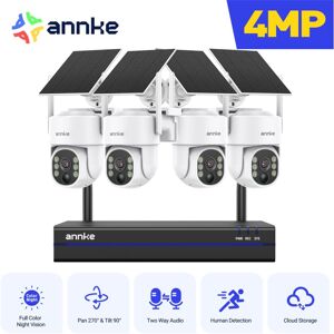 Annke - sannce 5MP Weatherproof PoE Security Bullet Cameras System withSmart Playback Human Detection Annke - sannce 5MP Weatherproof PoE Security Bullet Cameras System withSmart Playback Human Detection