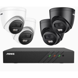 Annke - 5MP Outdoor Security Camera Kit, 4 Color Night Vision Cameras, Motion Detection, 4TB hdd Annke - 5MP Outdoor Security Camera Kit, 4 Color Night Vision Cameras, Motion Detection, 4TB hdd