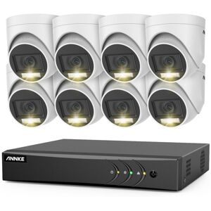 Annke - 8CH Video Security System Set H.265+ 5 in 1 dvr Recorder 2MP Camera Outdoor Waterproof Protection cctv Kit 8Camera Annke - 8CH Video Security System Set H.265+ 5 in 1 dvr Recorder 2MP Camera Outdoor Waterproof Protection cctv Kit 8Camera