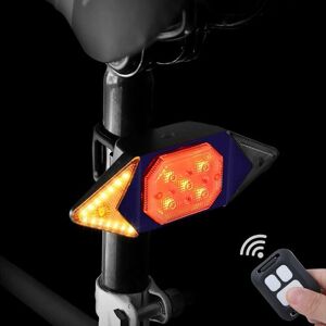 GOTRAYS Bike Turn Signal with Wireless Remote Control, Bike Tail Light with Bike Turn Signal, 5 Lighting Modes, Rear Safety Warning, Strobe Light GOTRAYS Bike Turn Signal with Wireless Remote Control, Bike Tail Light with Bike Turn Signal, 5 Lighting Modes, Rear Safety Warning, Strobe Light