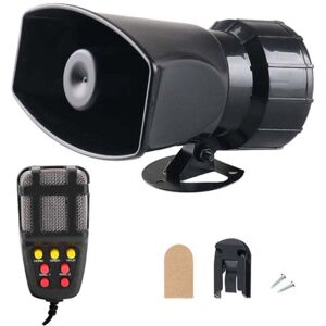 SNQ Car siren with 7 sounds: horn, fire alarm, ambulance, traffic, police, 12V for Car Truck Boat SNQ Car siren with 7 sounds: horn, fire alarm, ambulance, traffic, police, 12V for Car Truck Boat
