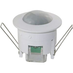 SNQ Ceiling-mounted infrared motion detector, indoor lighting control, 360° detection radius, 6 m range, integrated light sensor, white SNQ Ceiling-mounted infrared motion detector, indoor lighting control, 360° detection radius, 6 m range, integrated light sensor, white