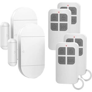 TEHTUY Door Alarm, Door Opening Detector with Powerful 130 DB Siren, Wireless Magnetic Door and Window Alarm for Doors, Windows and Cabinets, Home, Office TEHTUY Door Alarm, Door Opening Detector with Powerful 130 DB Siren, Wireless Magnetic Door and Window Alarm for Doors, Windows and Cabinets, Home, Office