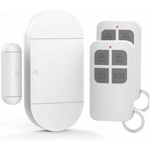 SNQ Door Alarm, Door Opening Detector with Powerful 130dB Siren, Wireless Magnetic Door and Window Alarm for Doors, Windows and Closets, Home, Office SNQ Door Alarm, Door Opening Detector with Powerful 130dB Siren, Wireless Magnetic Door and Window Alarm for Doors, Windows and Closets, Home, Office