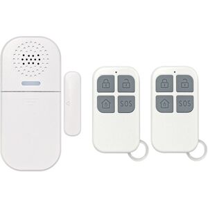 CYSLMUK Door and Window Alarm, 2 Remote Controls, 130dB Siren, Adjustable Volume, 5 Function Modes Alarm, Magnetic Security Sensor, Wireless Home Alarm for CYSLMUK Door and Window Alarm, 2 Remote Controls, 130dB Siren, Adjustable Volume, 5 Function Modes Alarm, Magnetic Security Sensor, Wireless Home Alarm for