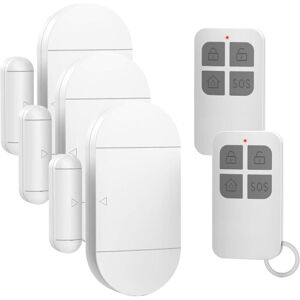 GOTRAYS Door Window Alarm When Opened for Home Kids Safety with Remote, Door Entry Magnetic Sensor Alarm for Store/Garage,130dB Loud Alarm 4 Working Mode GOTRAYS Door Window Alarm When Opened for Home Kids Safety with Remote, Door Entry Magnetic Sensor Alarm for Store/Garage,130dB Loud Alarm 4 Working Mode