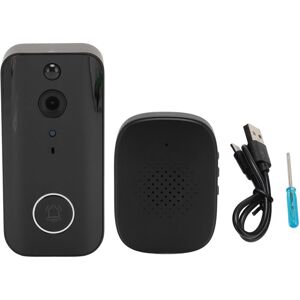 GROOFOO Doorbell Camera 1080P Wireless 2 Way Talk PIR Motion Detection Infrared Night Vision Voice Conversion Noise Reduction 4000mAh Video Doorbell GROOFOO Doorbell Camera 1080P Wireless 2 Way Talk PIR Motion Detection Infrared Night Vision Voice Conversion Noise Reduction 4000mAh Video Doorbell