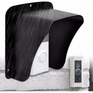 MCBOSON Doorbell Cover, Metal Waterproof Wireless Doorbell Cover for Video Camera, Chime Button, Wireless Doorbell Ring MCBOSON Doorbell Cover, Metal Waterproof Wireless Doorbell Cover for Video Camera, Chime Button, Wireless Doorbell Ring