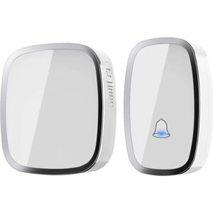 BEIJIYI Doorbell, Wireless Doorbell, Waterproof Electric Doorbell, 300 Meter Range, Doorbell Kit with LED Flash and 36 Chimes, 4 Volume Levels for Emergency, BEIJIYI Doorbell, Wireless Doorbell, Waterproof Electric Doorbell, 300 Meter Range, Doorbell Kit with LED Flash and 36 Chimes, 4 Volume Levels for Emergency,