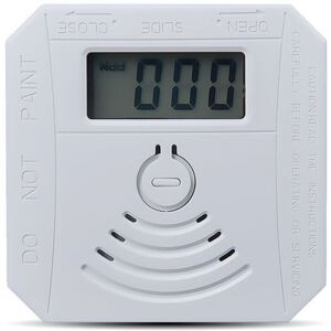 ODIPIE Gas detector combination carbon monoxide smoke detector, battery-operated CO smoke detector with LED flash indicator, audible alarm, audible warning ODIPIE Gas detector combination carbon monoxide smoke detector, battery-operated CO smoke detector with LED flash indicator, audible alarm, audible warning