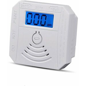 Dewdat - Gas Detector Combo Carbon Monoxide Smoke Detector Battery Operated co Smoke Detector with Flash led Display Screen Audible Alarm Audible Dewdat - Gas Detector Combo Carbon Monoxide Smoke Detector Battery Operated co Smoke Detector with Flash led Display Screen Audible Alarm Audible