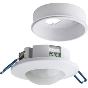 WOIYIC Indoor Motion Detector, Recessed and Surface Mounted Ceiling, Programmable, Infrared Sensor, 6m / 360°, LED Adapted, Max. 1200W/ 500W- WOIYIC Indoor Motion Detector, Recessed and Surface Mounted Ceiling, Programmable, Infrared Sensor, 6m / 360°, LED Adapted, Max. 1200W/ 500W-