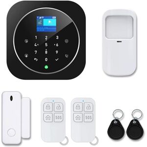 Neptune Intelligent security system for your home with app control, Wi-Fi, GSM and 2G burglar alarm system with door motion sensor for house, apartment and Neptune Intelligent security system for your home with app control, Wi-Fi, GSM and 2G burglar alarm system with door motion sensor for house, apartment and