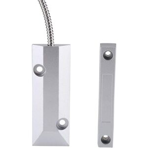 READCLY Magnetic Contact Sensor Detector - Metal Window Door Alarm Door Opening Detector Security Alarm System with Cable Home Garage Security Kit READCLY Magnetic Contact Sensor Detector - Metal Window Door Alarm Door Opening Detector Security Alarm System with Cable Home Garage Security Kit