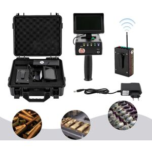 CNCEST Metal Detector, Gold Detector, Metal Detector for Gold, Silver, Copper and Diamonds, Around 1200m, Depth 30m, 3D LED Display, 2000mAh Lithium CNCEST Metal Detector, Gold Detector, Metal Detector for Gold, Silver, Copper and Diamonds, Around 1200m, Depth 30m, 3D LED Display, 2000mAh Lithium