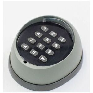 Metal Gate Opener Keypad, 433 MHz Rolling Code Keypad, High-Quality Garage Door Access Control Keypad, Black and Gray (Random Colors) Ymyny Metal Gate Opener Keypad, 433 MHz Rolling Code Keypad, High-Quality Garage Door Access Control Keypad, Black and Gray (Random Colors) Ymyny