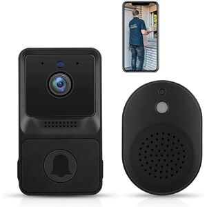 GOTRAYS Mini Wireless WiFi Video Doorbell, Wireless Remote Video Doorbell, Smart Home Intercom, hd Night Vision, WiFi Charging, Anti-Theft Doorbell, Two-Way GOTRAYS Mini Wireless WiFi Video Doorbell, Wireless Remote Video Doorbell, Smart Home Intercom, hd Night Vision, WiFi Charging, Anti-Theft Doorbell, Two-Way