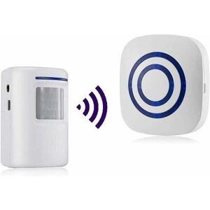 TORMATOR Motion Detector Alarm, Siren Infrared Motion Detectors - Wireless PIR Alarm Sensor Set, Motion Detector with 38 Ringtones, TORMATOR Motion Detector Alarm, Siren Infrared Motion Detectors - Wireless PIR Alarm Sensor Set, Motion Detector with 38 Ringtones,