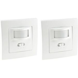TORMATOR Motion detector Recessed LED compatible with a 9m range - 2-wire technology - IP20 Replaces a switch, White TORMATOR Motion detector Recessed LED compatible with a 9m range - 2-wire technology - IP20 Replaces a switch, White