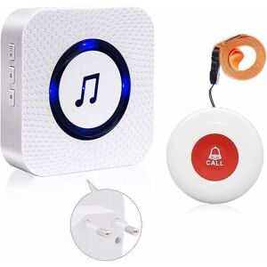TORMATOR One-piece emergency call button for seniors/alarm bracelet for seniors/call button/wireless pager/sounder for seniors/alarm receiver TORMATOR One-piece emergency call button for seniors/alarm bracelet for seniors/call button/wireless pager/sounder for seniors/alarm receiver
