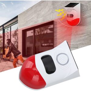 TORMATOR Outdoor Solar Motion Detector Alarm, Wireless Solar Powered Outdoor Security Alarm with Audible and Visual Alert, DUBUNS TORMATOR Outdoor Solar Motion Detector Alarm, Wireless Solar Powered Outdoor Security Alarm with Audible and Visual Alert, DUBUNS