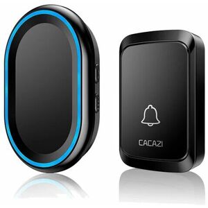 HOOPZI Outdoor Waterproof Wireless Doorbell, Waterproof Electric Wireless Chime, 300 Meters Range, Doorbell Kit with led Flash, 58 Melodies, 4 Volumes, 1 HOOPZI Outdoor Waterproof Wireless Doorbell, Waterproof Electric Wireless Chime, 300 Meters Range, Doorbell Kit with led Flash, 58 Melodies, 4 Volumes, 1