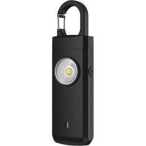 Personal Alarm - 130 dB Pocket Alarm - Ideal Gift for Christmas or Birthdays, Students, Workers, Seniors, Children, Black Personal Alarm - 130 dB Pocket Alarm - Ideal Gift for Christmas or Birthdays, Students, Workers, Seniors, Children, Black