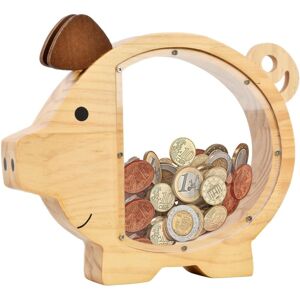 BASETBL Personalized Wooden Piggy Bank for Children, Large Piggy Design, with Nameable Design, Original Gift Idea for Girls or Boys, Home Decor BASETBL Personalized Wooden Piggy Bank for Children, Large Piggy Design, with Nameable Design, Original Gift Idea for Girls or Boys, Home Decor