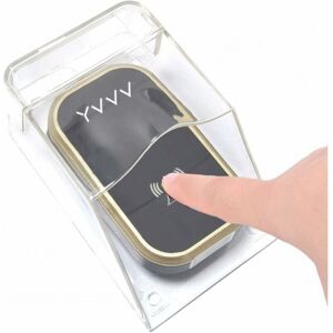 CYSLMUK 2 Piece Wireless Doorbell Waterproof Transparent for Ring Chime Button Outdoor Door Bell Kit Shell Housing Easy to Install Compatible Transmitter CYSLMUK 2 Piece Wireless Doorbell Waterproof Transparent for Ring Chime Button Outdoor Door Bell Kit Shell Housing Easy to Install Compatible Transmitter