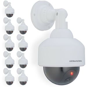 RELAXDAYS Dummy Surveillance Camera - White - 10 pcs RELAXDAYS Dummy Surveillance Camera - White - 10 pcs