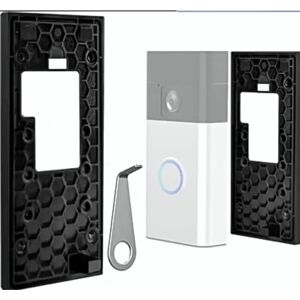 ODIPIE Ring Doorbell Mount, No-Drill Self-Adhesive Mount for New Battery Video Doorbell, Adhesive Mount for Ring Doorbell Camera, Doorbell Accessories ODIPIE Ring Doorbell Mount, No-Drill Self-Adhesive Mount for New Battery Video Doorbell, Adhesive Mount for Ring Doorbell Camera, Doorbell Accessories