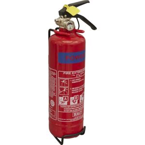 Sealey SDPE01 1kg Dry Powder Fire Extinguisher - Fire Extinguisher Sealey SDPE01 1kg Dry Powder Fire Extinguisher - Fire Extinguisher