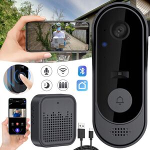 ODIPIE Secure Video Doorbell with Motion Detection, Two-Way Audio & Instant Alerts: Protect your front door with reliable cloud monitoring ODIPIE Secure Video Doorbell with Motion Detection, Two-Way Audio & Instant Alerts: Protect your front door with reliable cloud monitoring